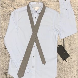 Old Navy Slim Fit Light Blue Button Up